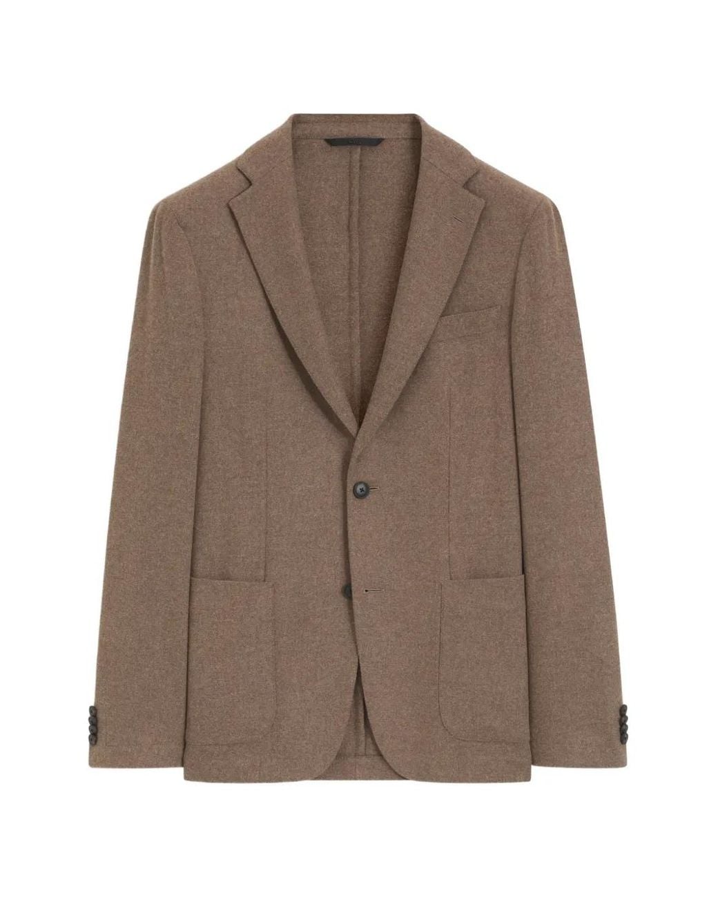 Boss Brown Slim-Fit Blazer for men
