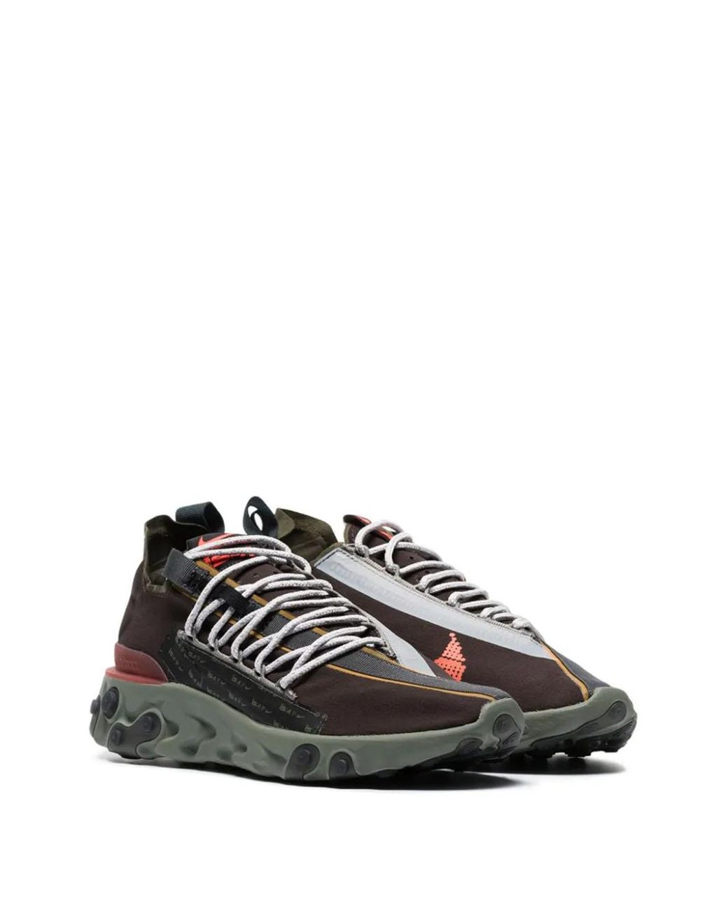 Nike Black Ispa React Wr Sneakers