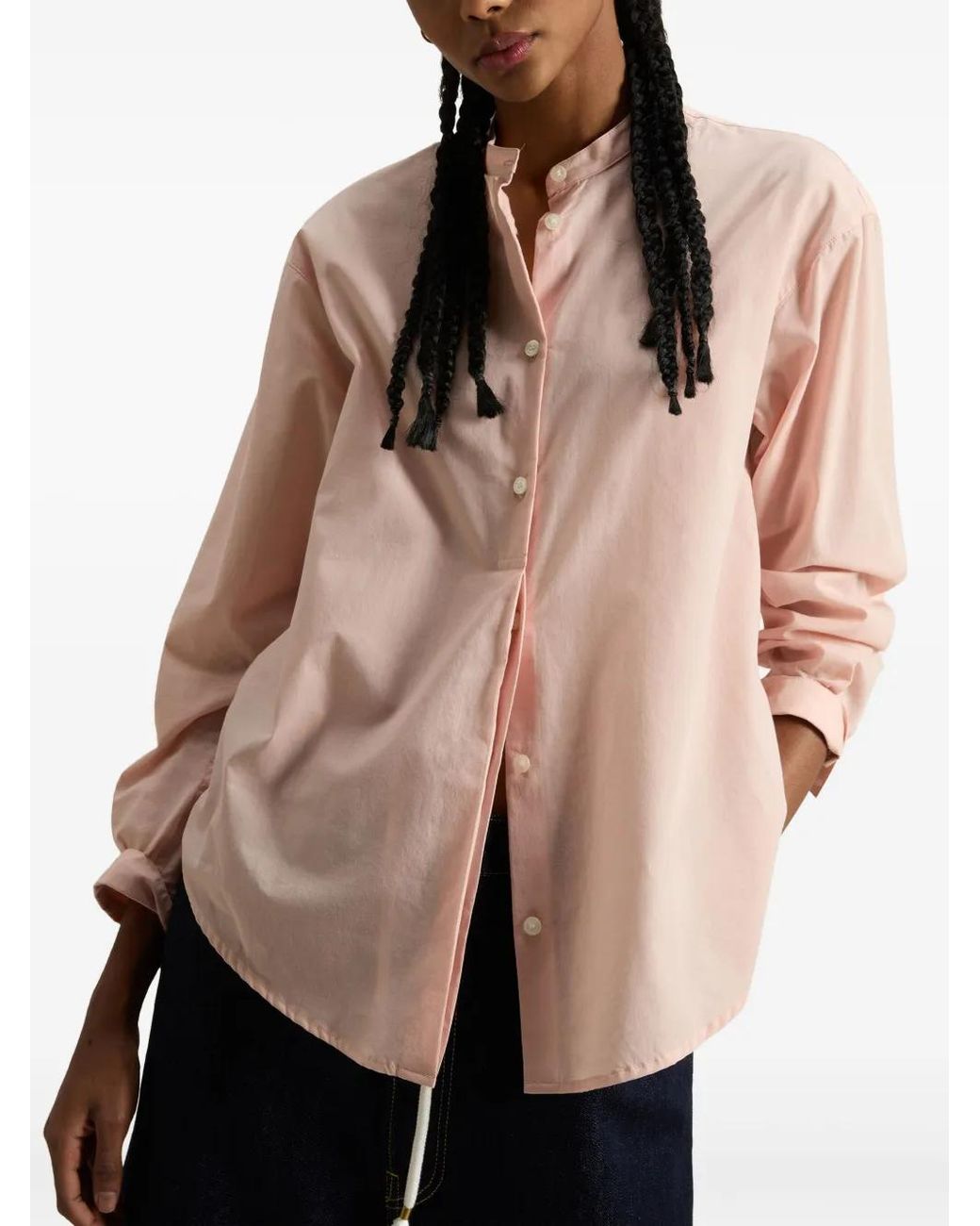 Woolrich Pink Henley Shirt