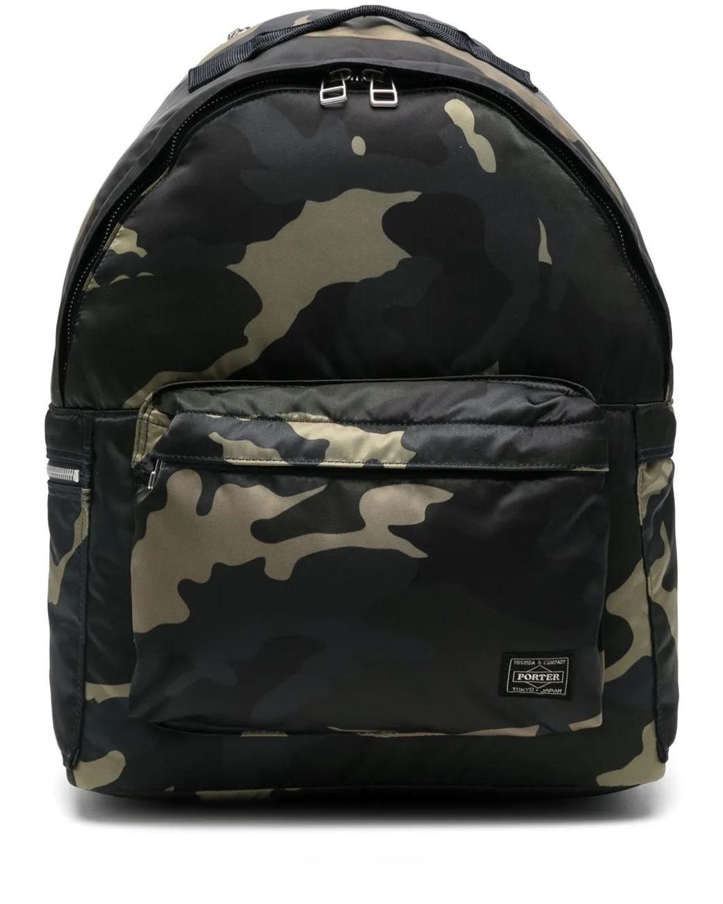 Porter-Yoshida and Co Camouflage-Print Backpack in Black for Men