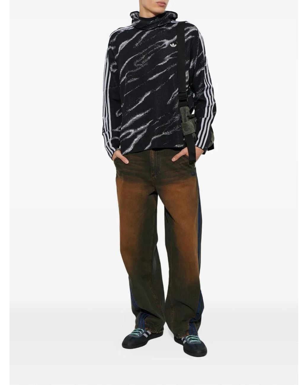 Adidas Black Handball Spezial Wtr Sneakers for men
