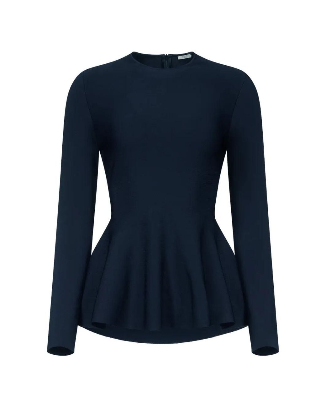FFORME Blue Isla Peplum Blouse