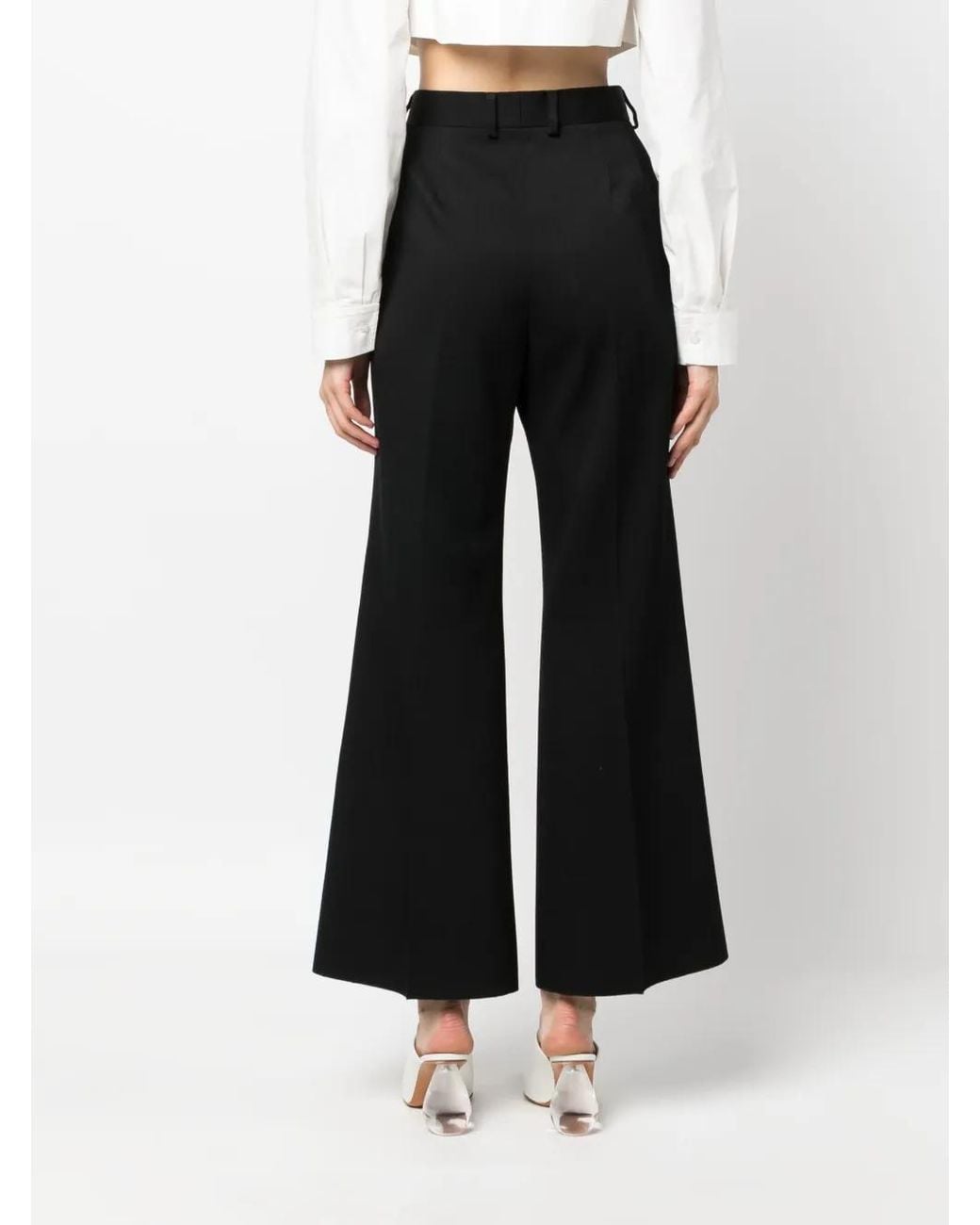 Flared Tailored Pant di Lanvin in Black