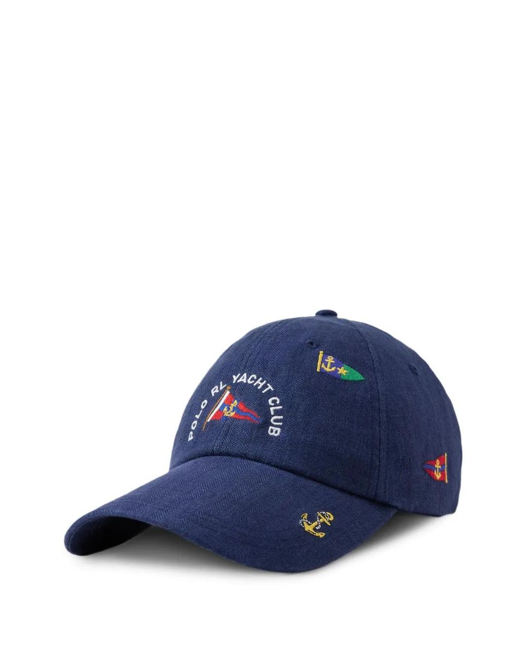 Polo Ralph Lauren Blue Embroidered Baseball Cap for men