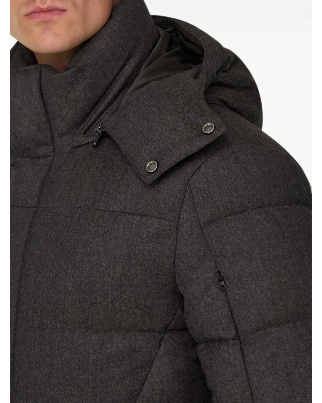 Boggi Black Parka for men