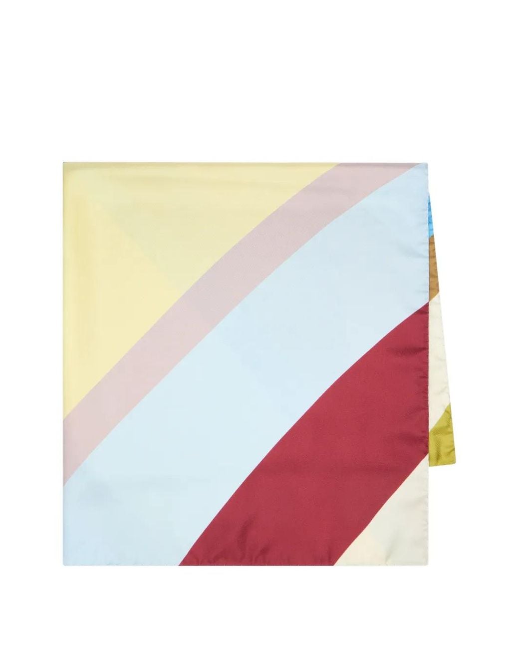 Paul Smith Pink Swirl Silk Scarf