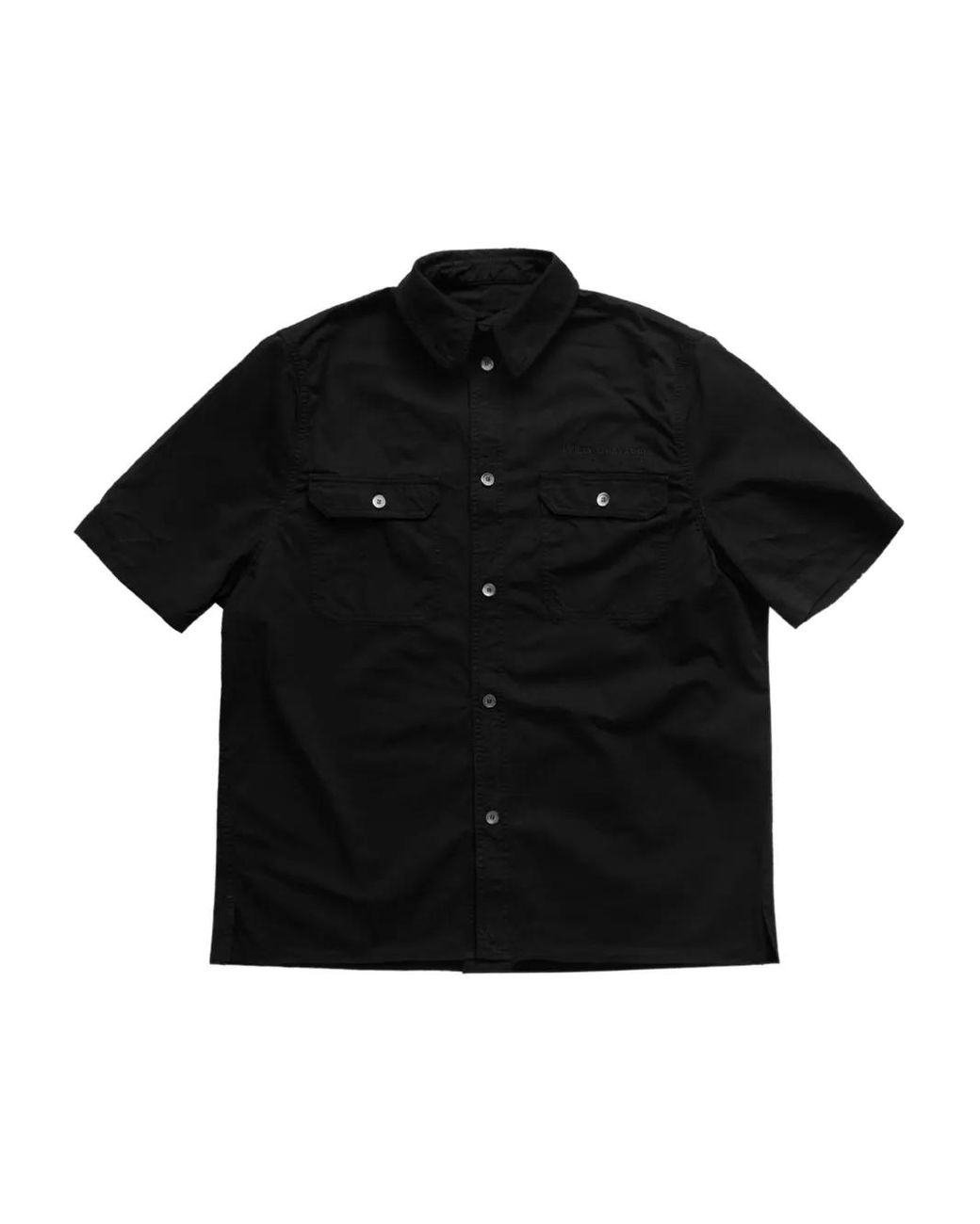 Willy Chavarria Black Cotton Shirt for men