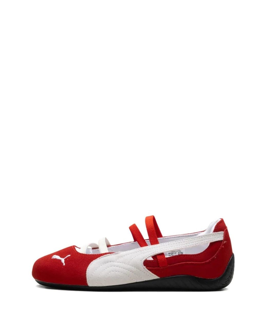 PUMA Red Speedcat Ballet Flats
