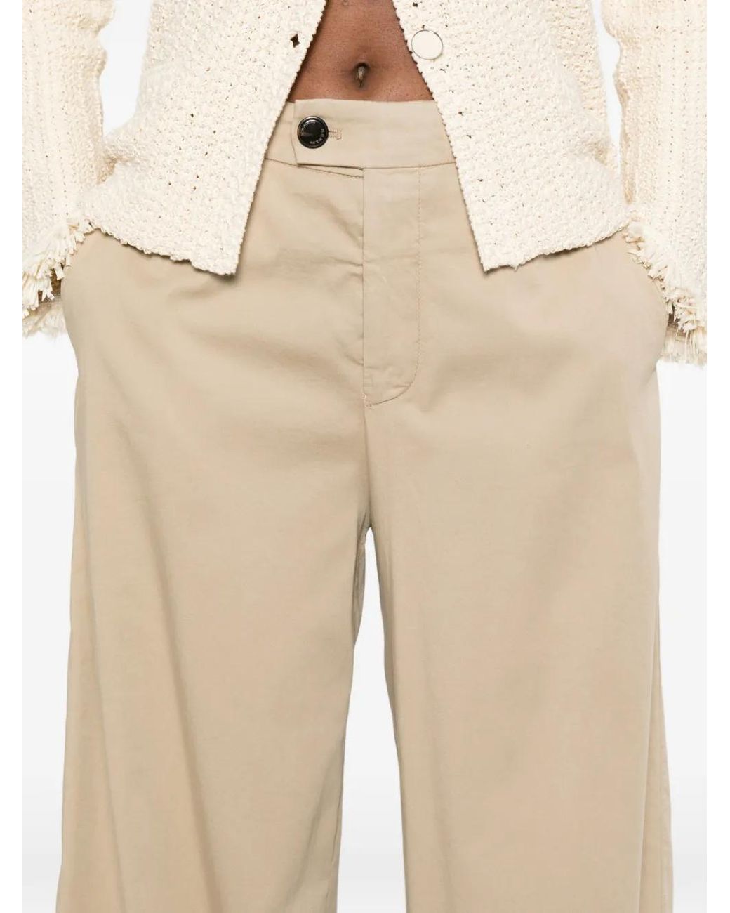 Berwich Natural Nina Palazzo Pants