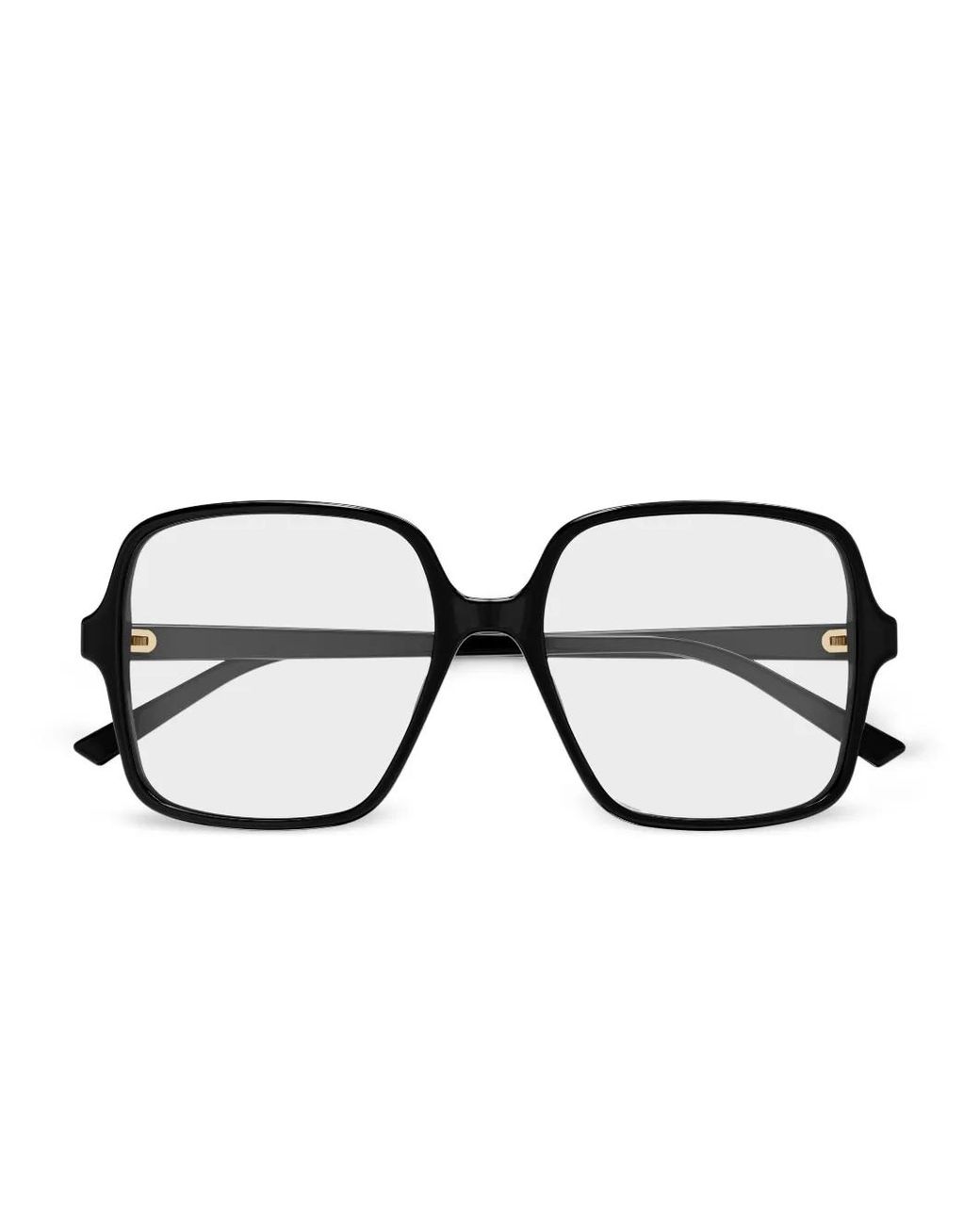 Gucci Black Logo-Detail Glasses