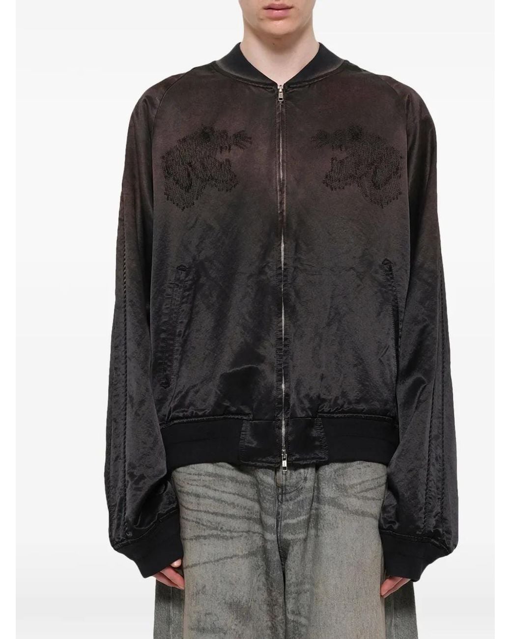 Doublet Black Veste À Broderies for men