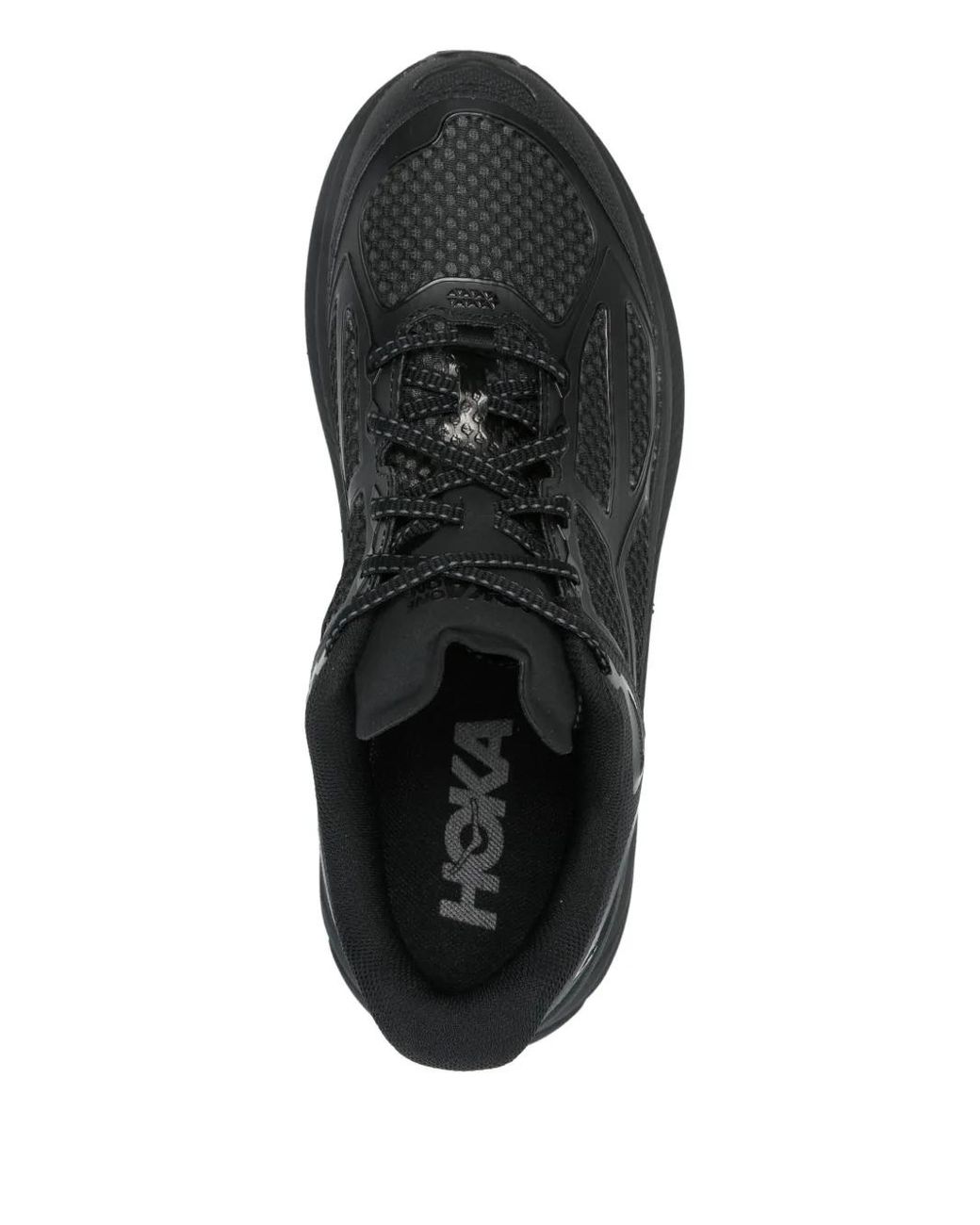 Hoka One One Black Cashmere Crewneck Sweater for men