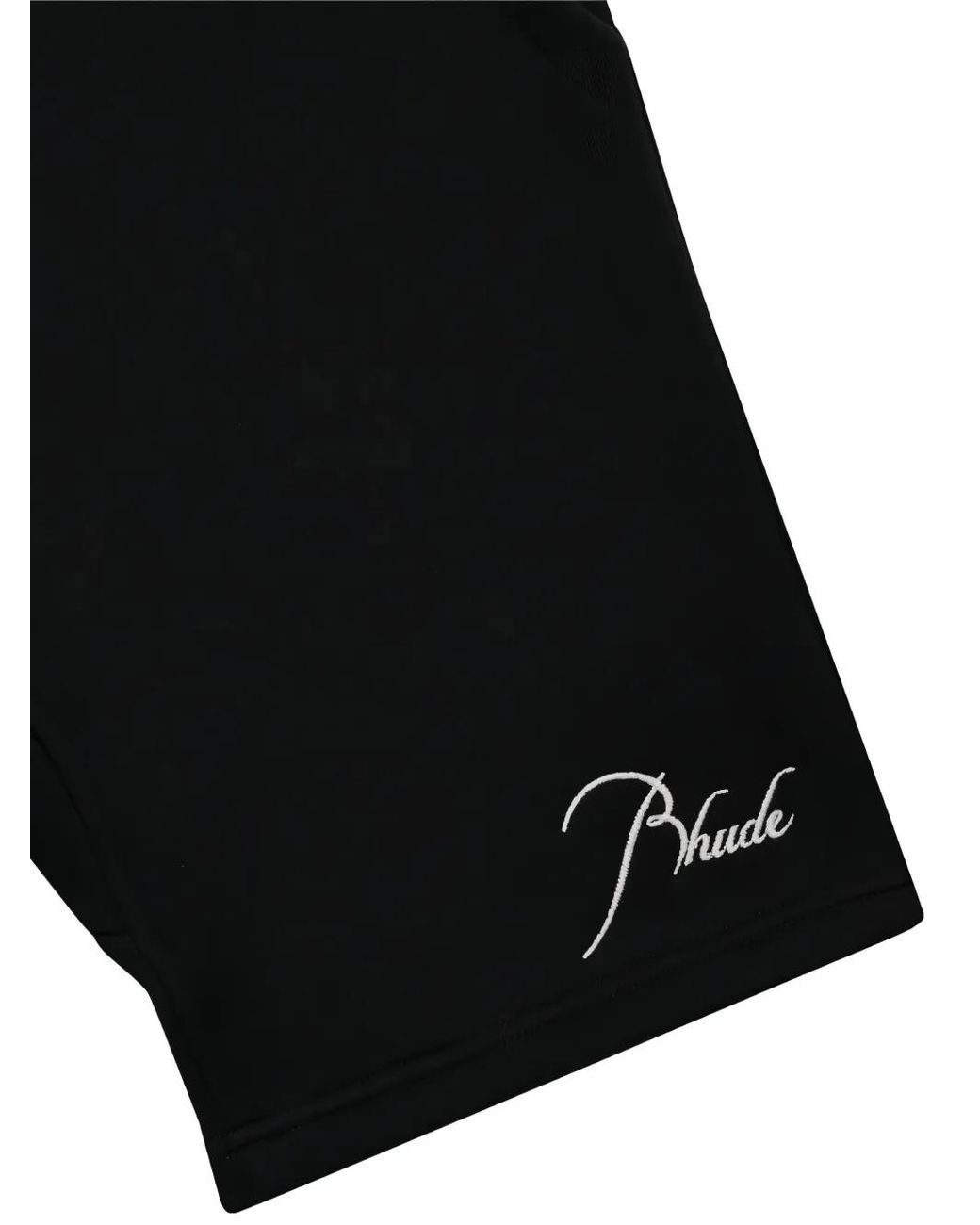 Rhude Black Classique Sweat Shorts for men