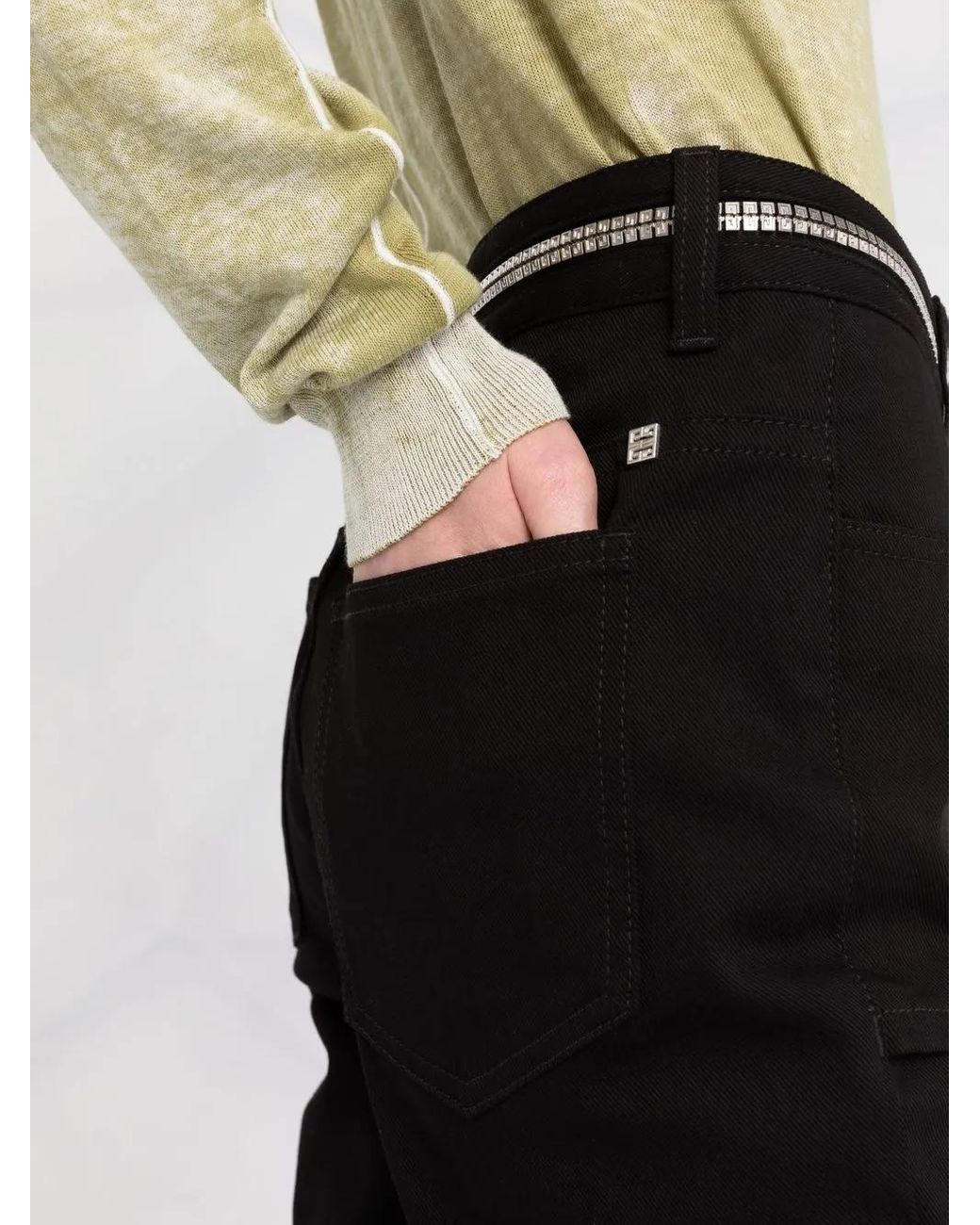 Givenchy Black Skinny Fit Denim Jeans
