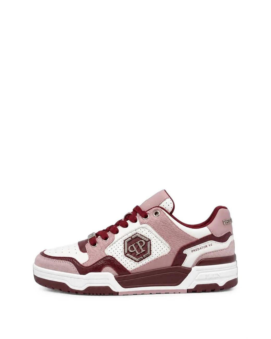 Philipp Plein Pink Baskets Basses Predator V2