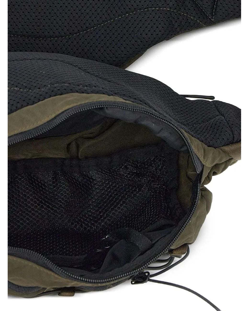 C P Company Green Nylon Backpack for men