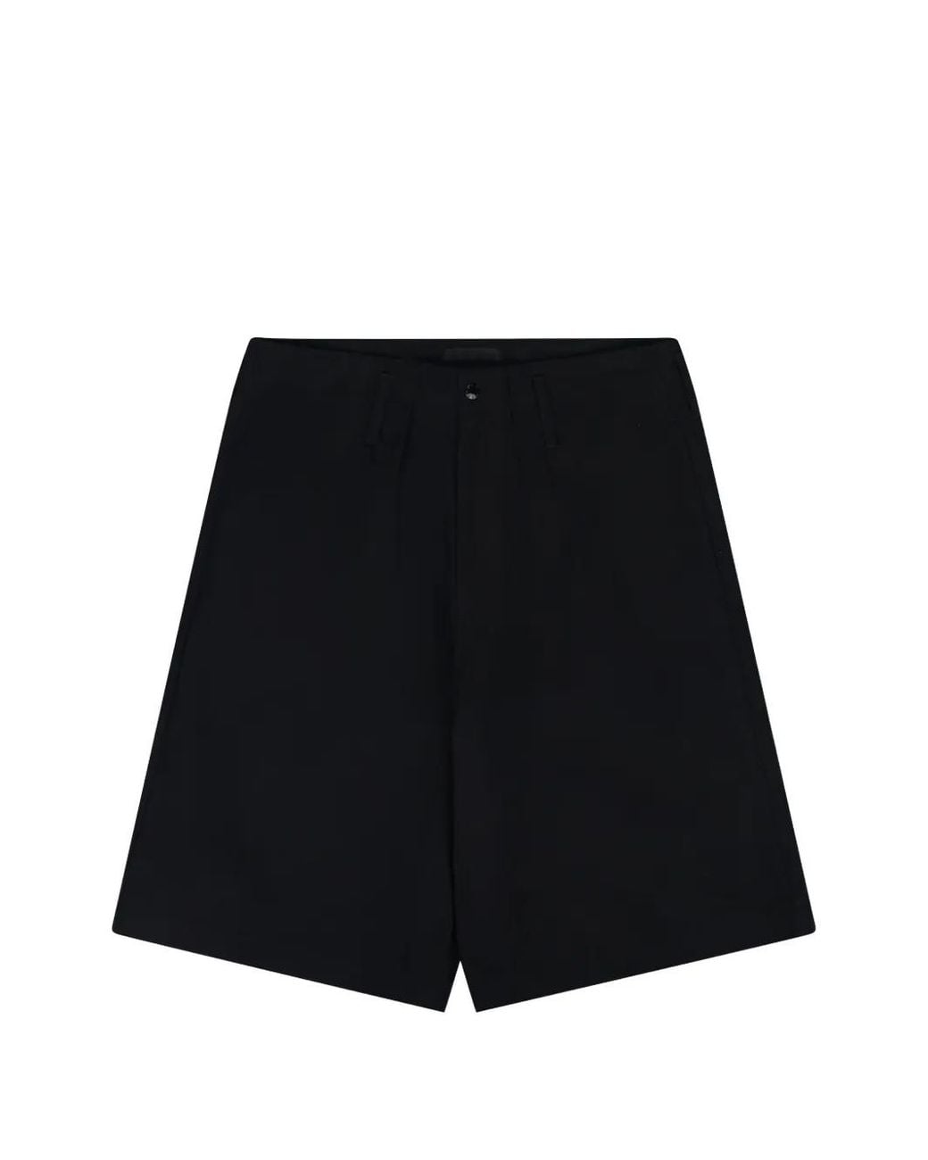3MAN Black Rear-Pocket Shorts for men