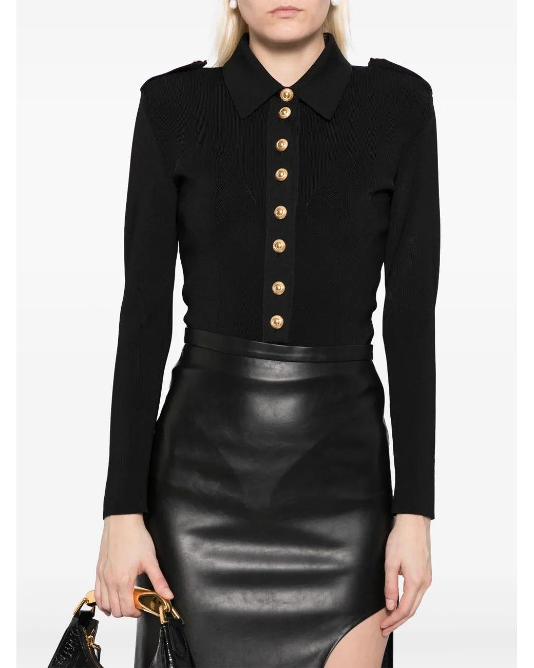 Tom Ford Ribgebreide Body in het Black