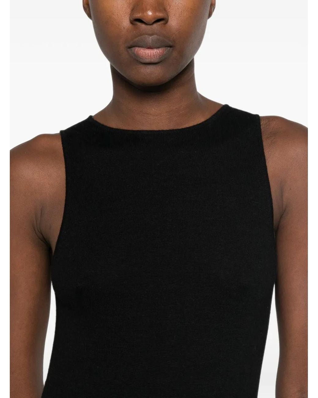 Bompard Black Gestricktes Maxikleid