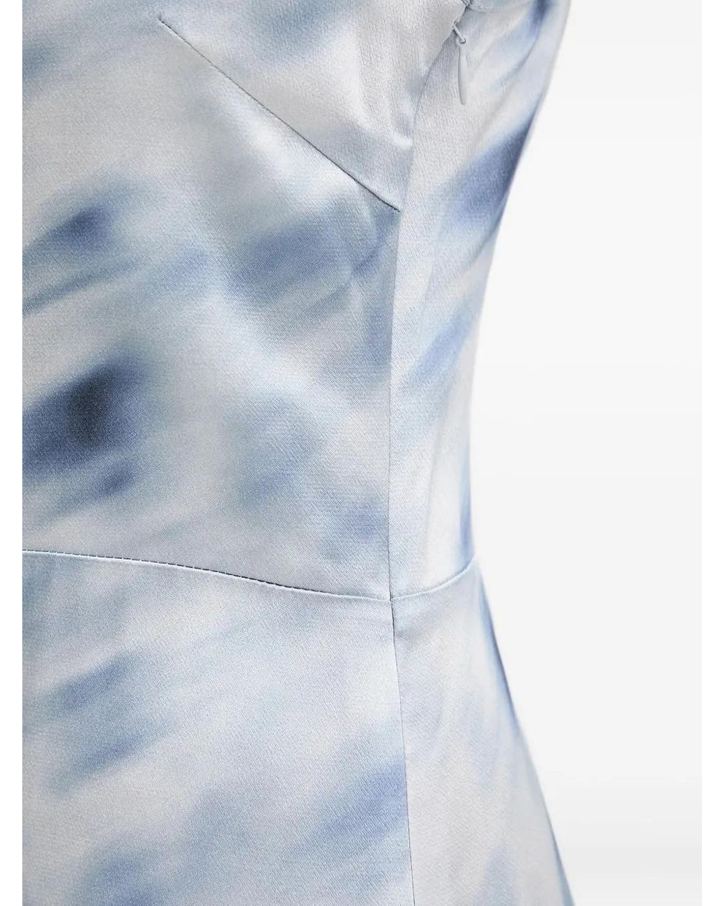 Samsøe & Samsøe Blue Sasage Side-Split Maxi Dress
