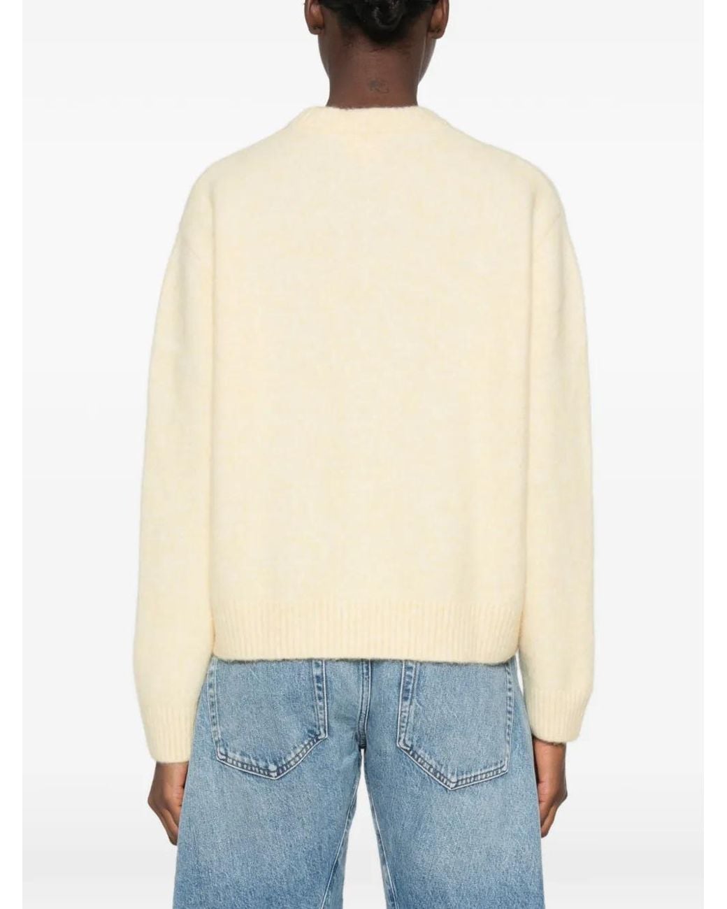 A.P.C. Natural Crew-Neck Sweater