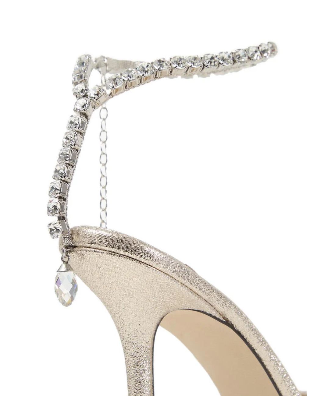 Jimmy Choo White Saeda 100