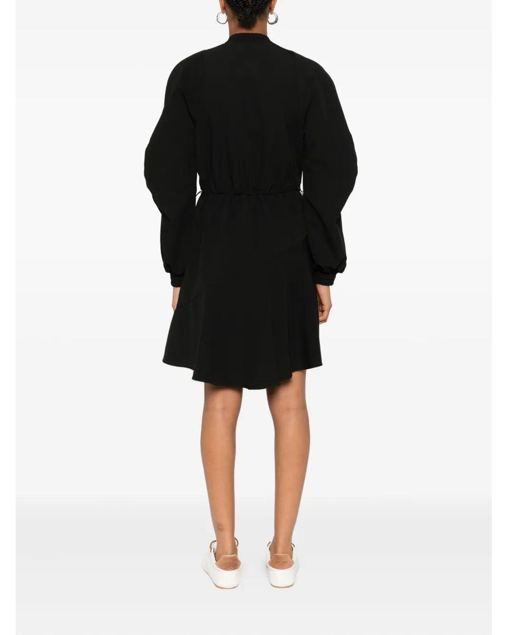 Pinko Black Drawstring Dress