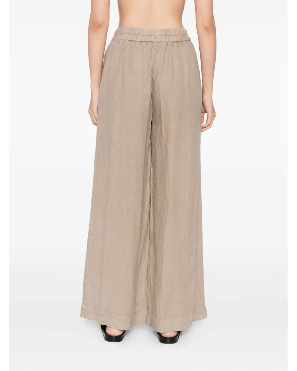 James Perse Natural Linen Trousers