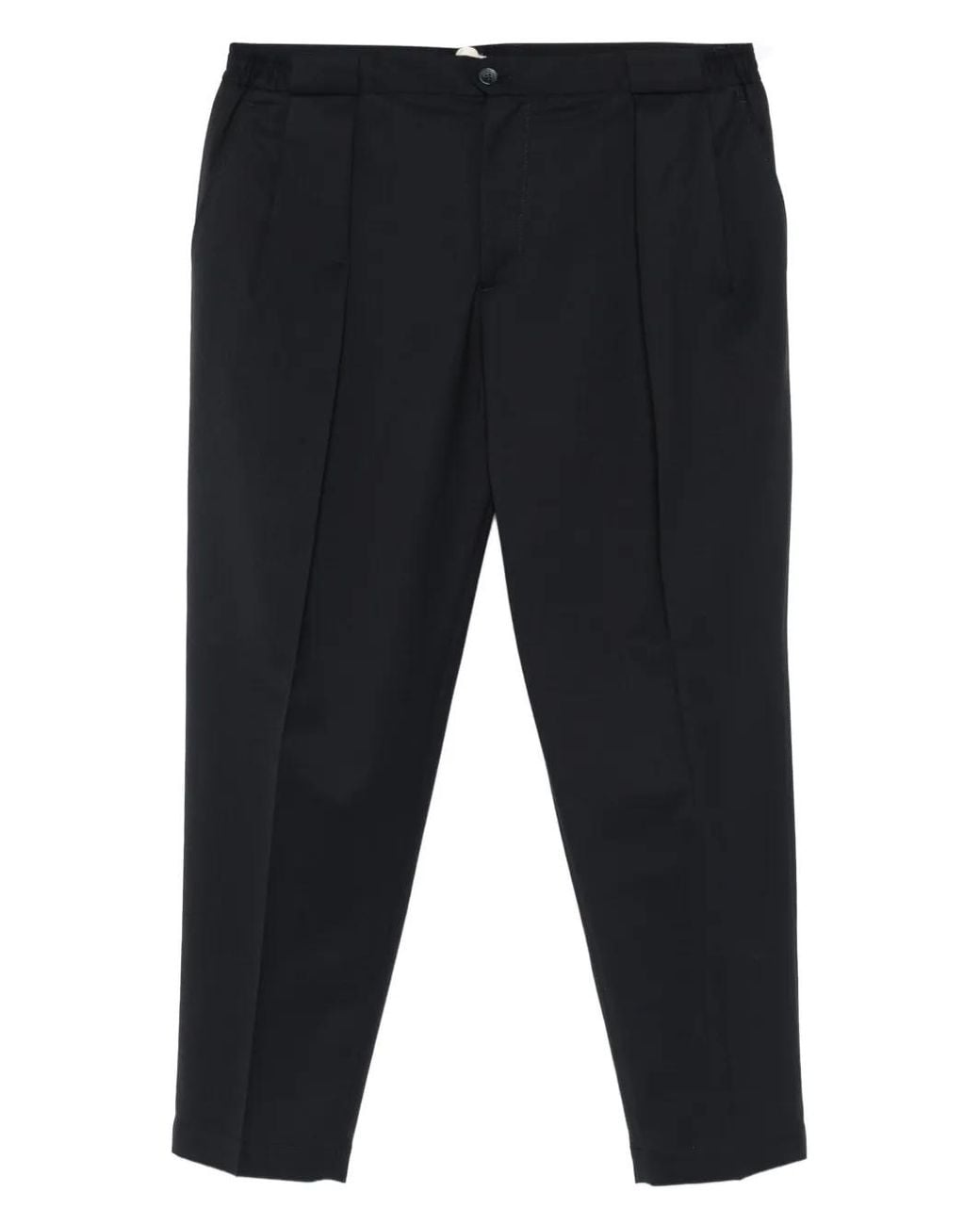 Briglia 1949 Blue Pleated-Front Trousers for men