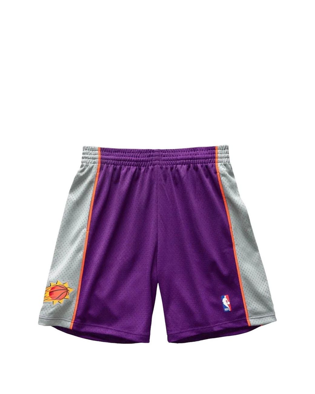 Mitchell & Ness Purple Phoenix Suns 2001-02 Swingman Basketball Shorts for men