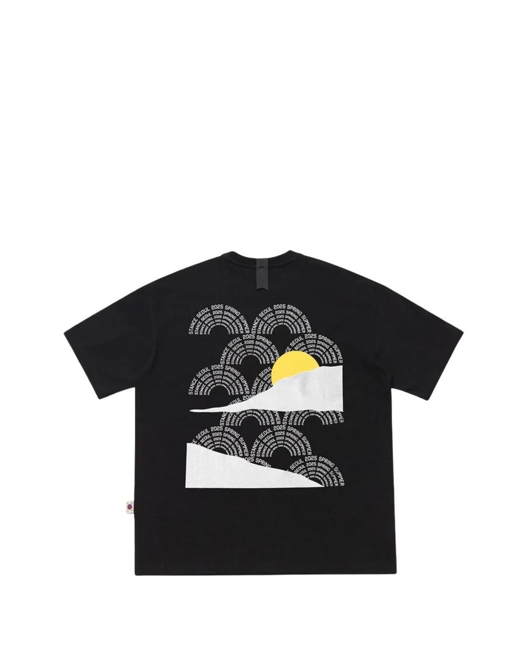 Stance Black Crew-Neck T-Shirt for men