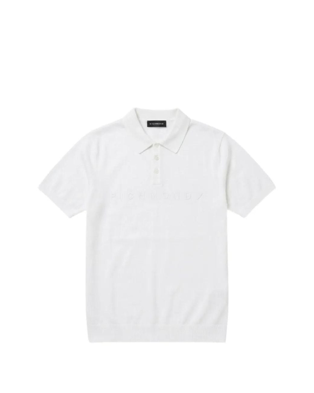 John Richmond White Uomo Sehudi Polo Shirt for men