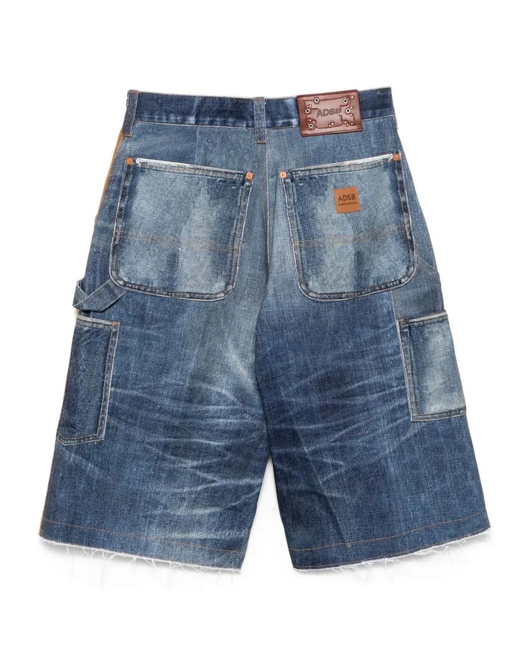 ANDERSSON BELL Blue Knee-Length Shorts