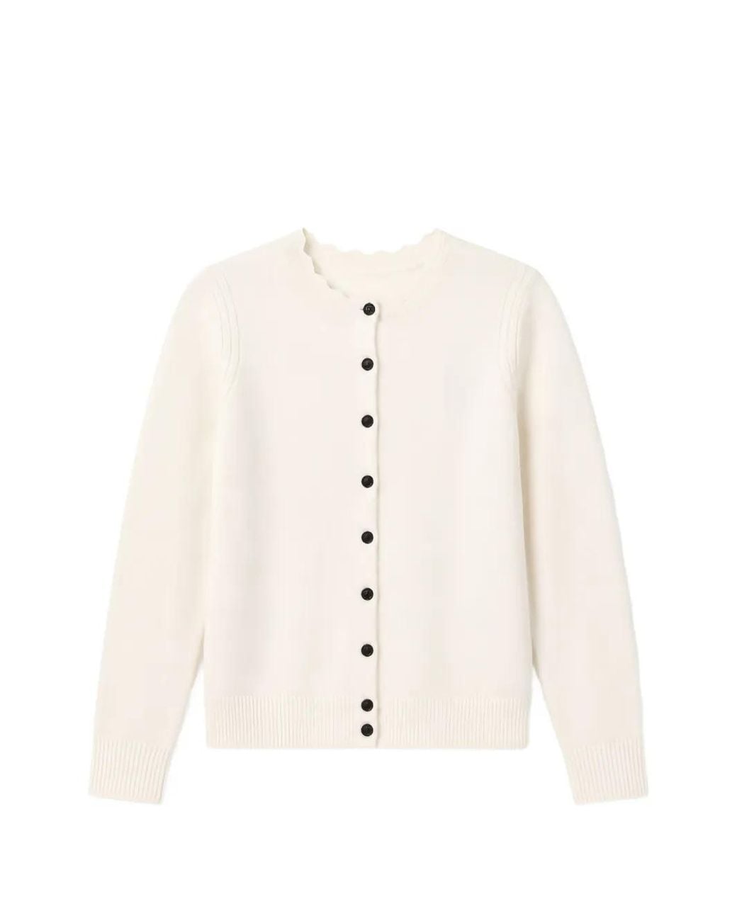 Isabel Marant Natural Cardigan Naia En Maille Torsadée