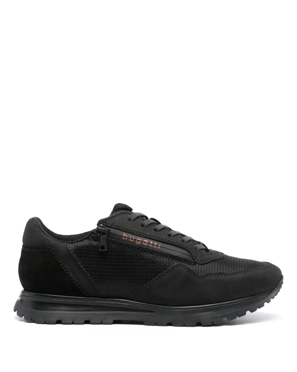 Bugatti Black Philip Panelled Sneakers for men
