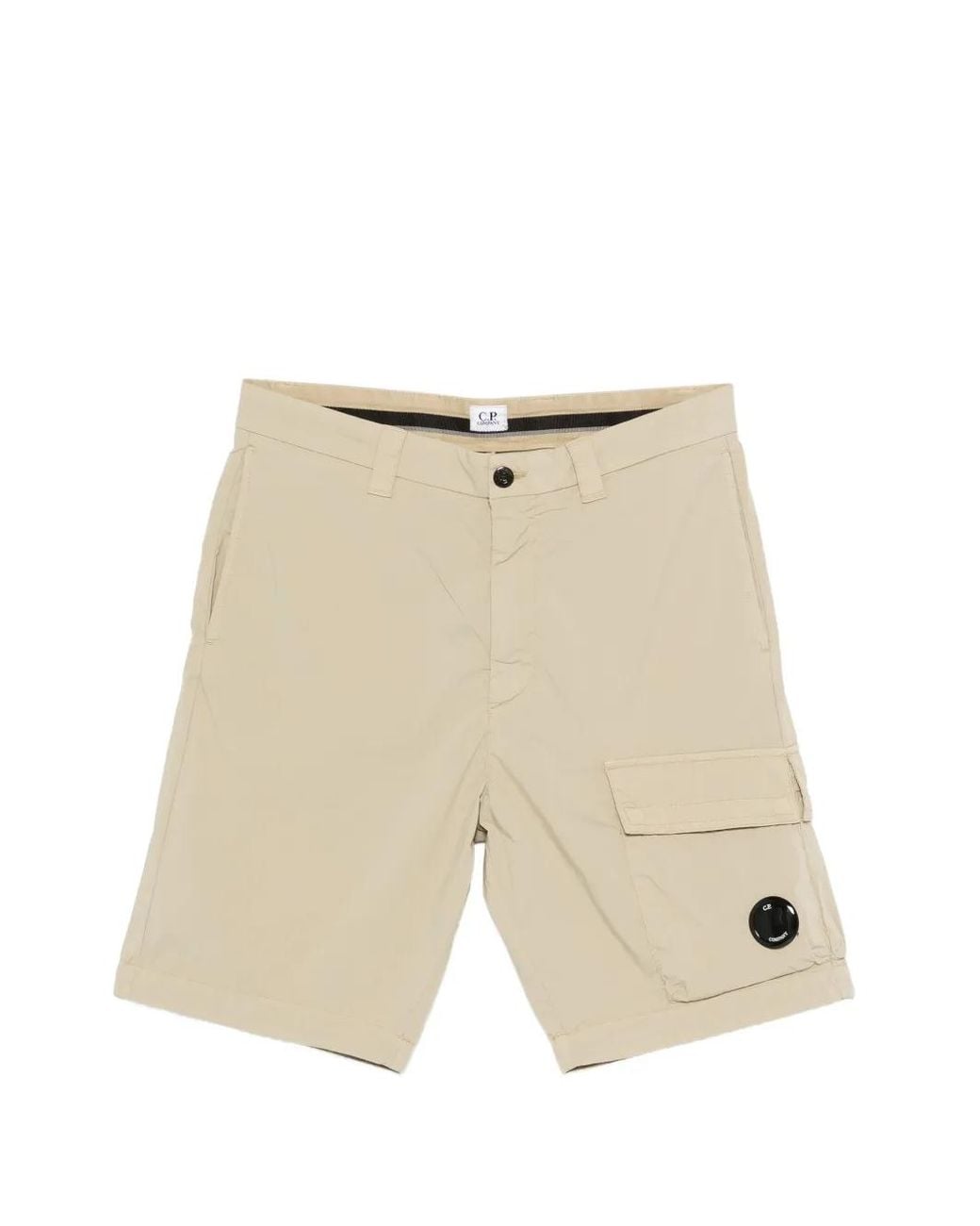C P Company Natural Bermuda Cargo for men