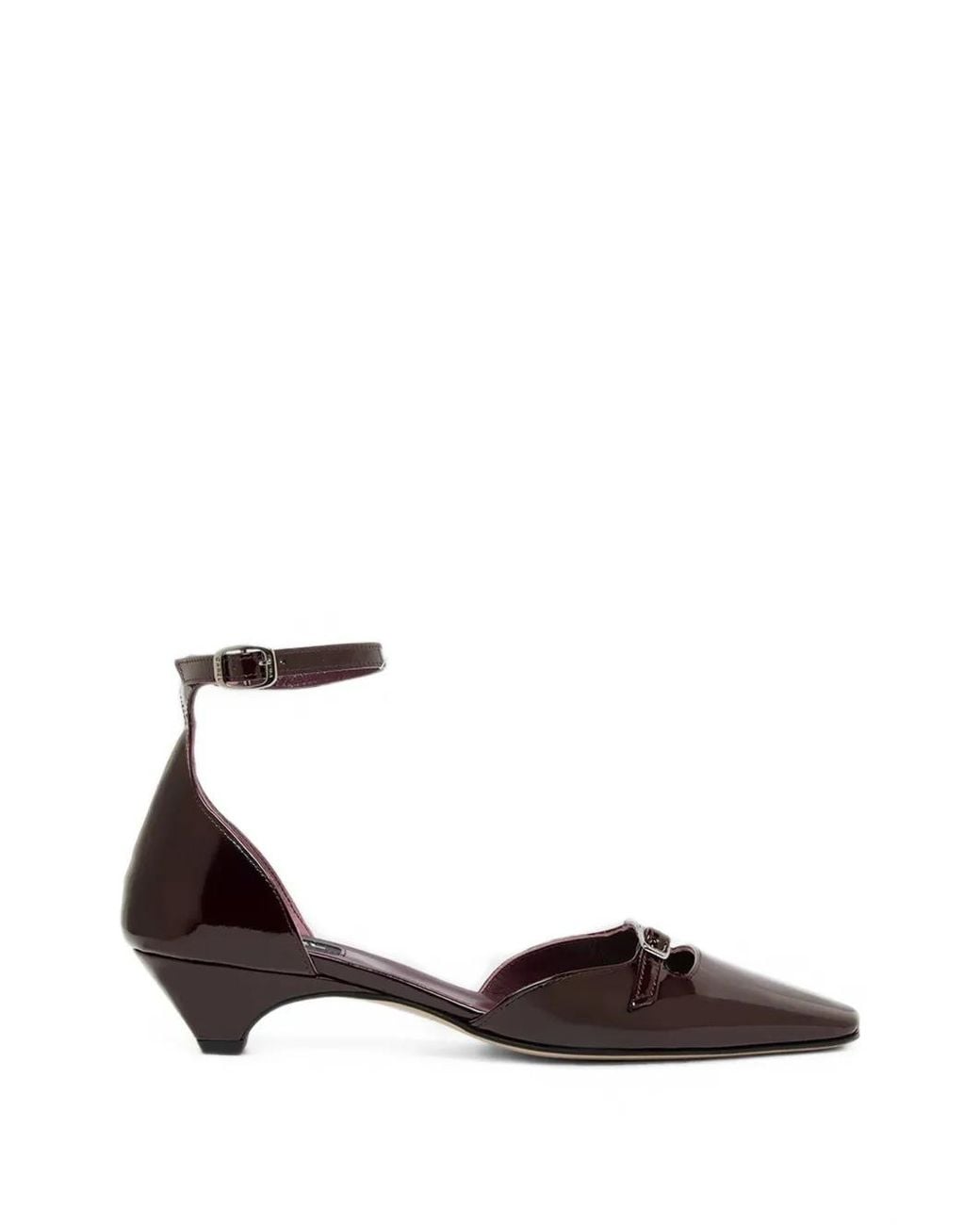 CAREL PARIS Red Emma Patent Leather Ballet Flats