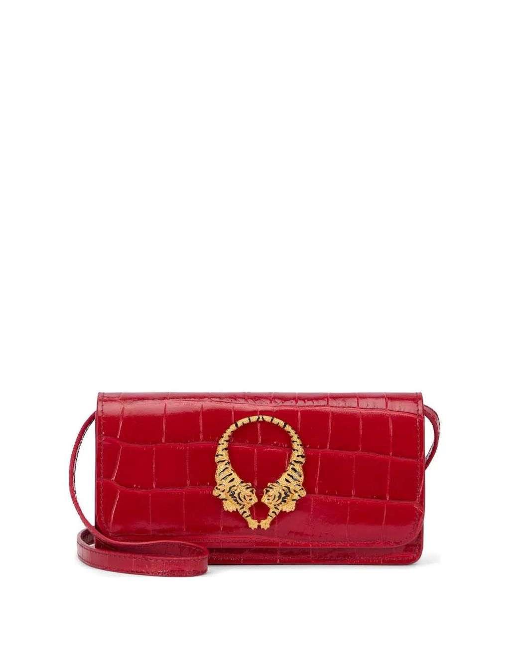 Borsa A Spalla Mini di Roberto Cavalli in Red