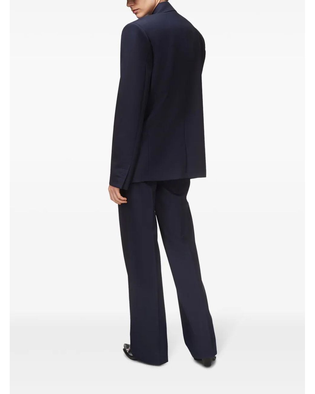 Area Blue Chain-Detailing Blazer