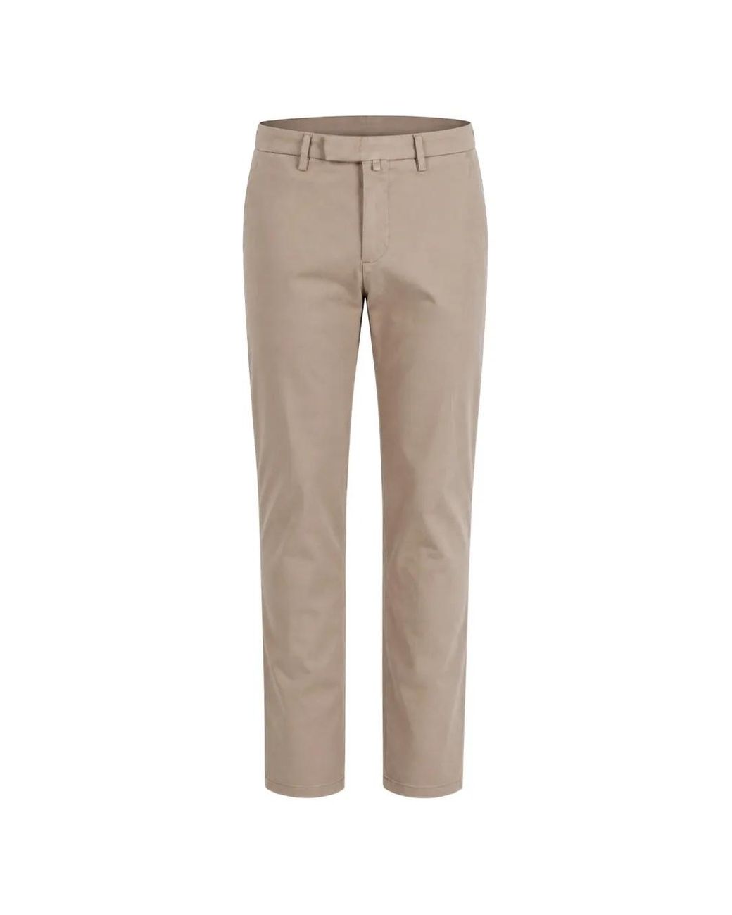 Briglia 1949 Natural Brushed Cotton-Blend Trousers for men