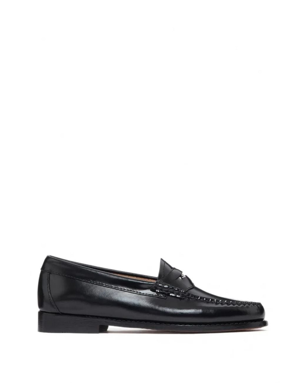 G.H.BASS White Weejuns Penny Loafers