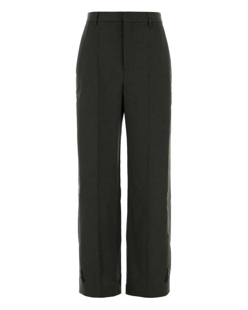 Jean Paul Gaultier Black Concealed-Fastening Trousers