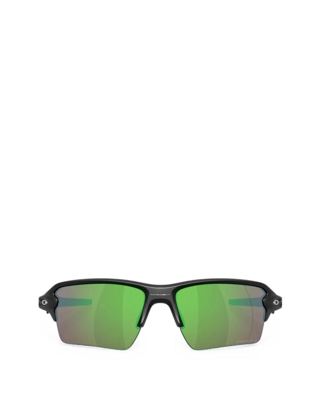 Oakley Green Flak 2.0 Xxl Semi-Rim Rectangular Sunglasses for men