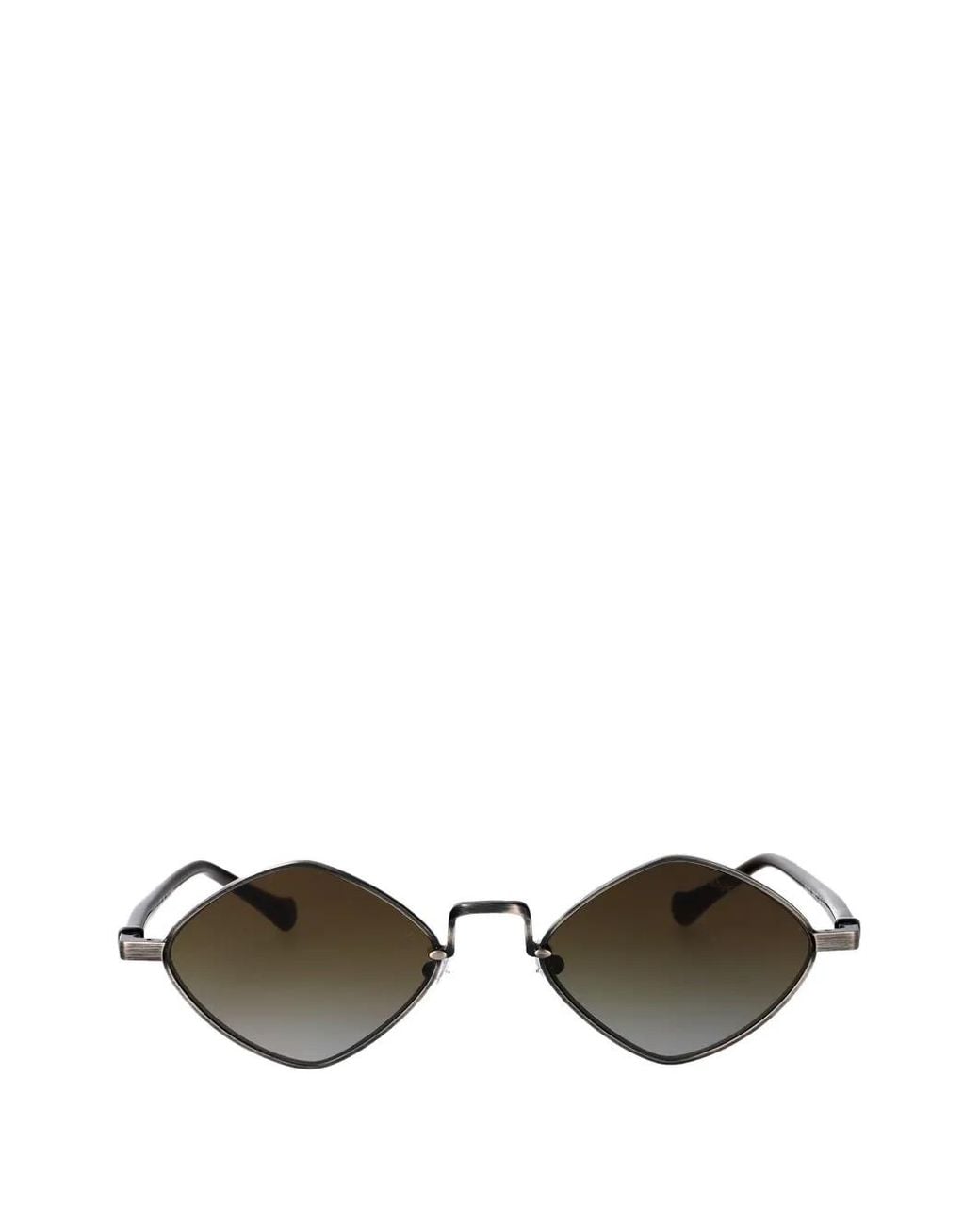 Emporio Armani Metallic Geometric-Frame Sunglasses for men