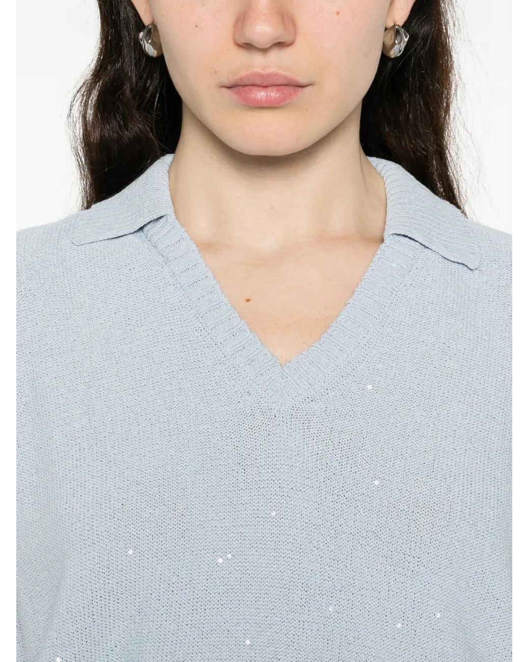 Panicale White Embellished Top