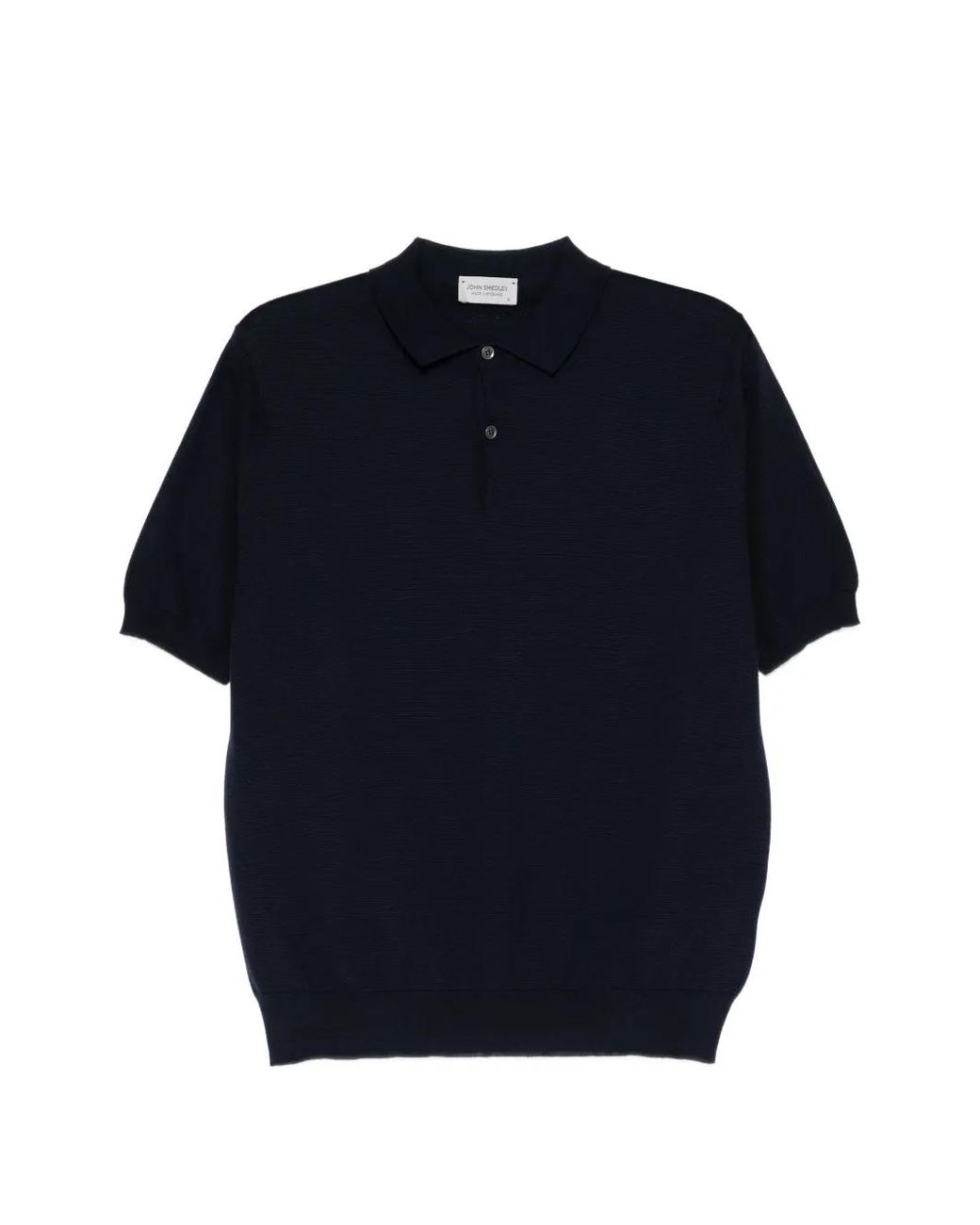 John Smedley Blue 14Singular Polo Shirt for men