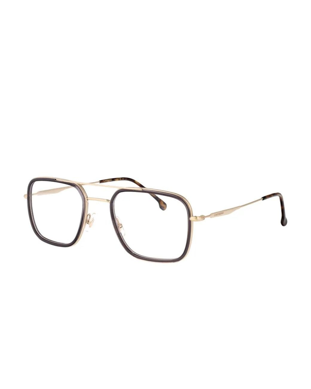 Carrera Metallic Square-Frame Glasses for men