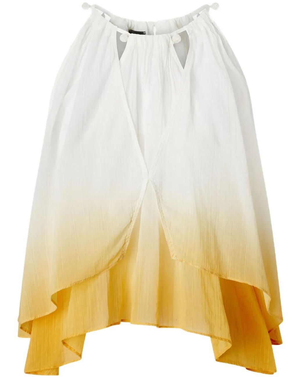 Pinko Yellow Tre Parole Top