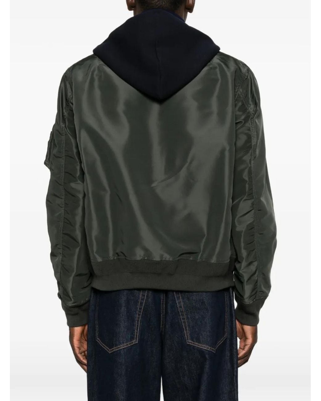 Sacai Black Jackets for men