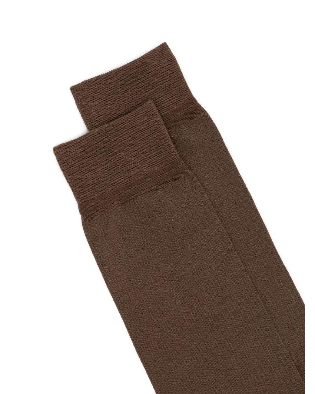 Zegna Brown Everyday Socks for men